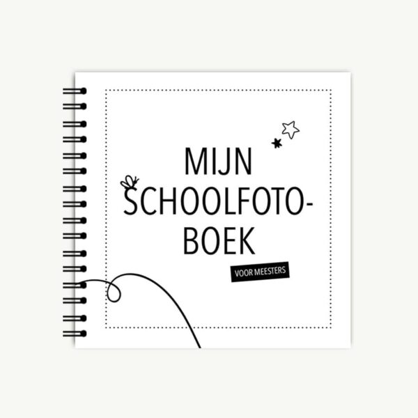 Mijn schoolfotoboek - Meester