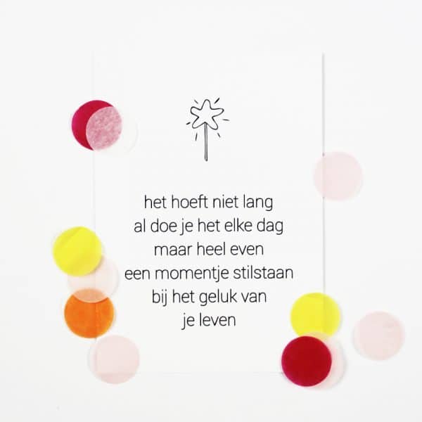 Kaart - Even stilstaan - Afbeelding 2
