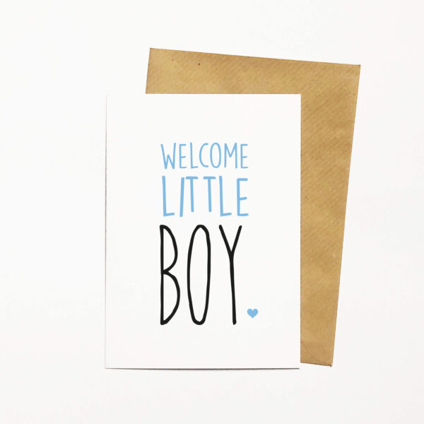 Kaart - Welcome little boy