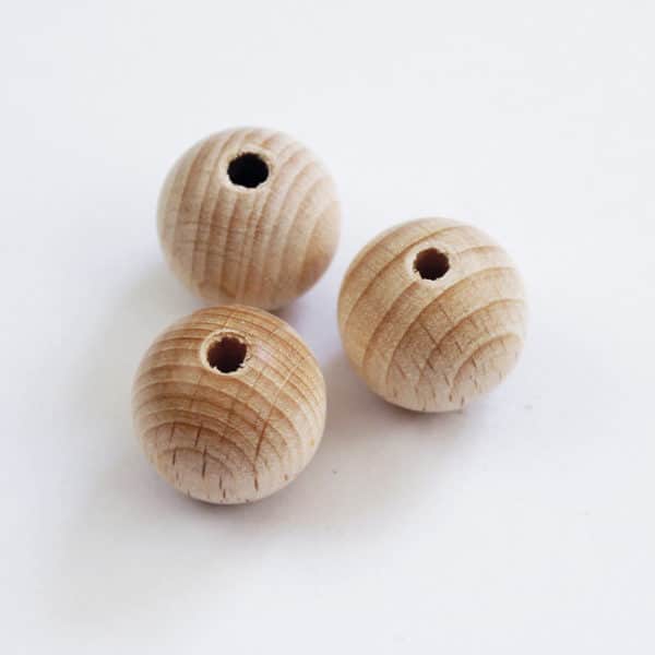 Houten kraal | 10 stuks
