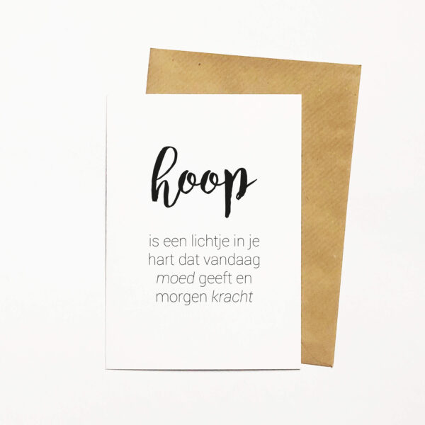 Kaart - Hoop