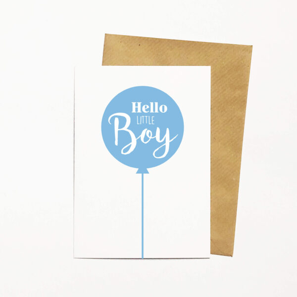 Kaart - Hello little boy