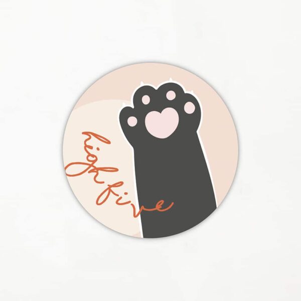 Sticker | High five (5 stuks)