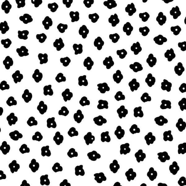 Inpakvel inpakpapier bloemtjes Hebbers