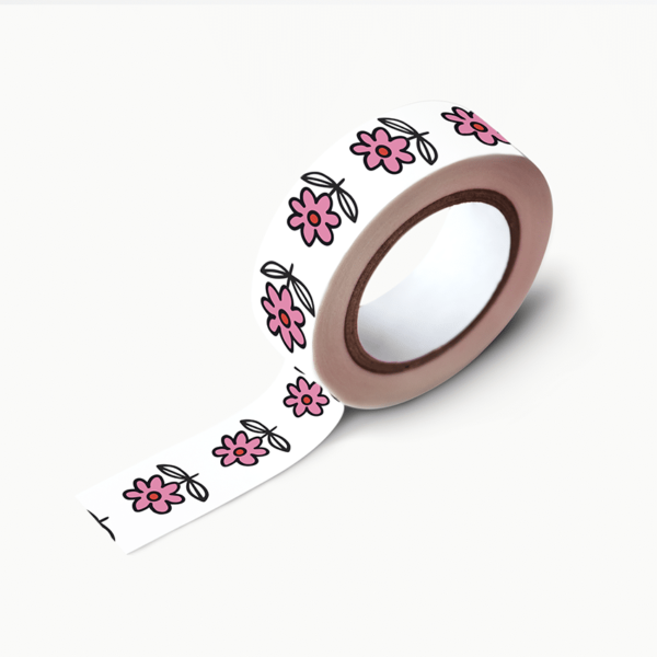 FLOWER: Washitape - Bloempje