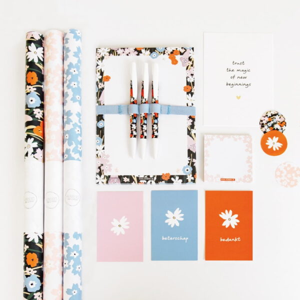 Indian Summer | Inpakvel - Bloemen - Afbeelding 3